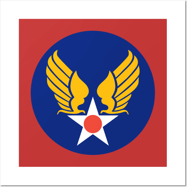 Army Air Corps Insignia (left breast) Wall Art by Doc Dakota's Trading Post